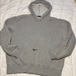Nike Vintage 90s Nike Center
Swoosh Gray Pullover Hoodie Medium